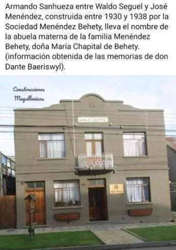 Chalet Chapital Punta Arenas Exteriér fotografie